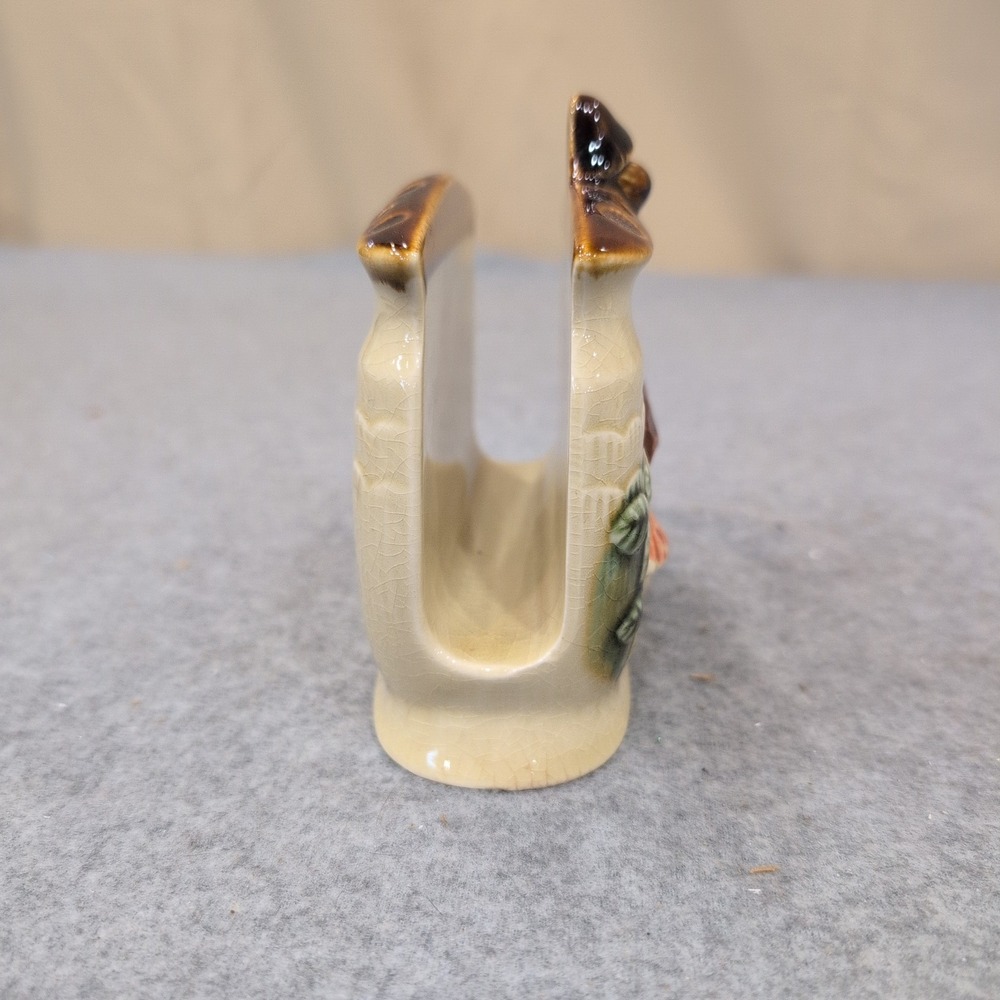 Vintage Mushroom Ceramic Napkin Holder Salt and Pepper Shakers Set Made in Japan - Picture 6 of 10